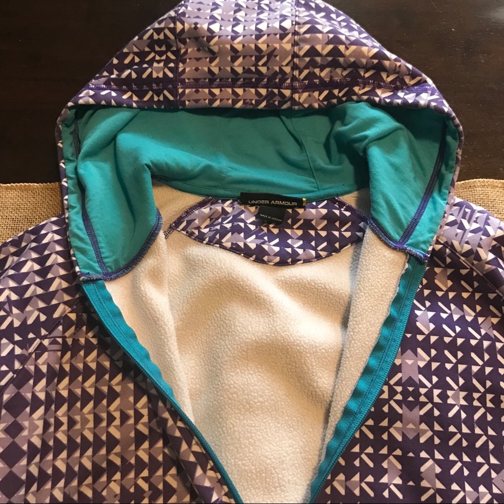 Under Armour Geometric Print Jacket - EUC - Picture 3 of 8